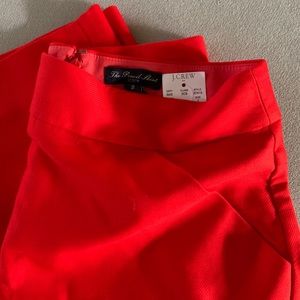 Jcrew knee length pencil skirt.